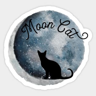 Moon Cat Sticker